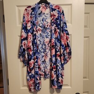 Beautiful Pink Blush Floral Robe